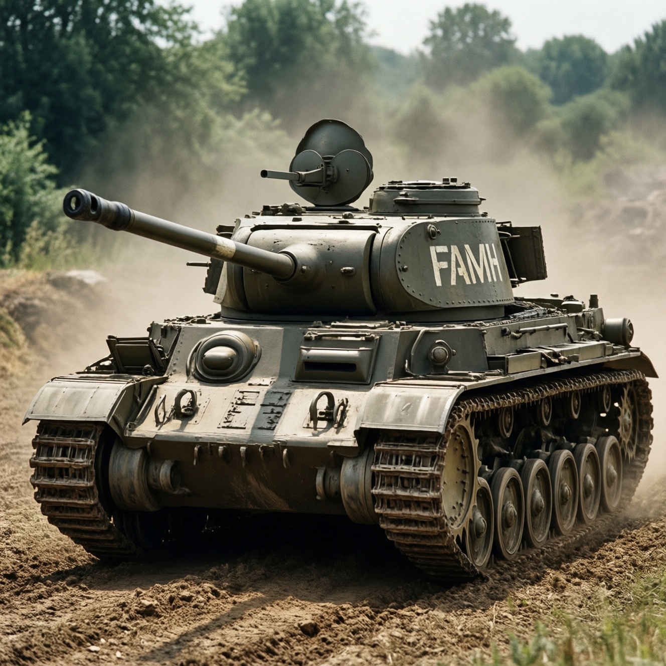 Char de bataille Famh: история французского прототипа и путь к char B1