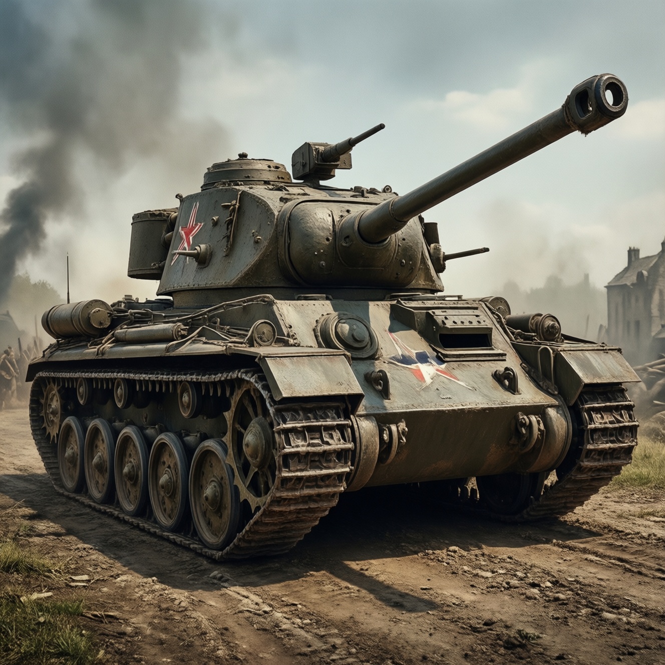 Char B40 — французский тяжелый танк, опередивший свое время