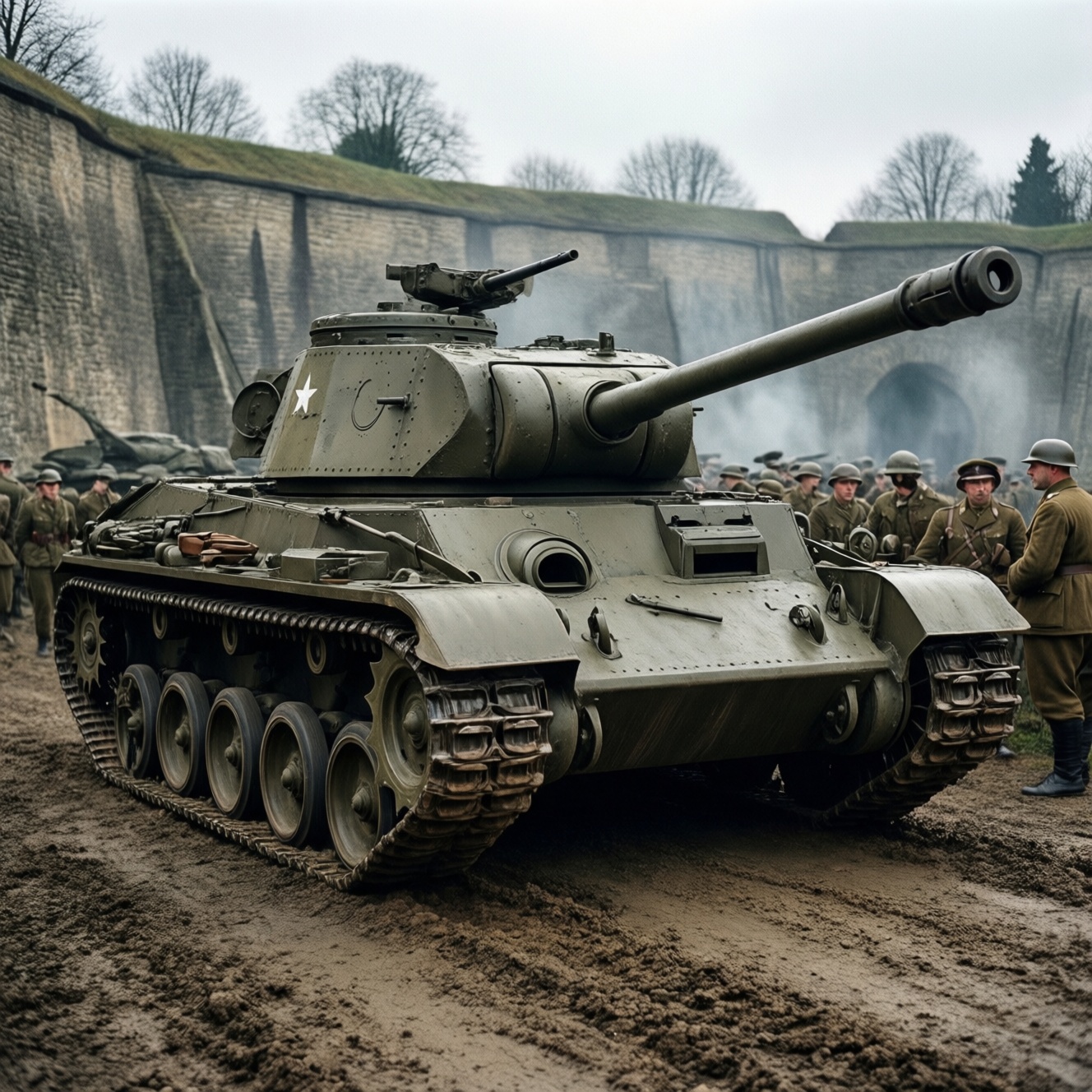 Arl 37 char de rupture: проект французского тяжелого танка 1937 года