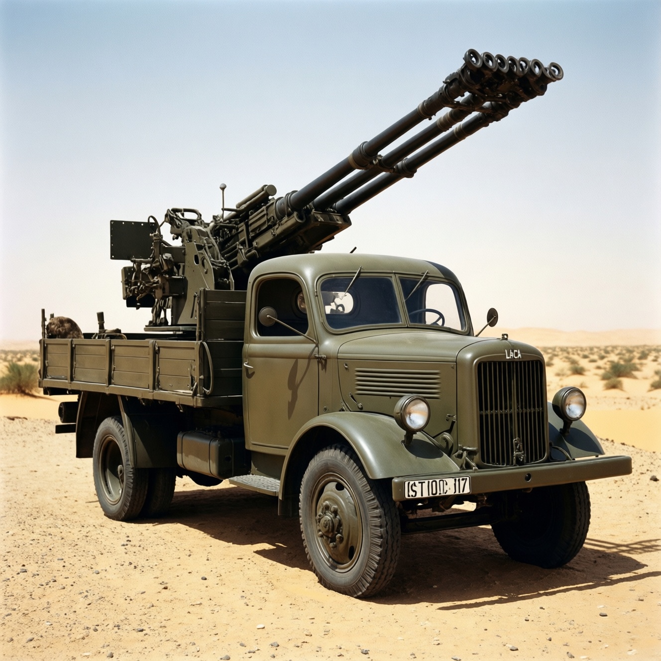 Autocannone da 100/17 su lancia 3ro: история итальянской самоходной артиллерии