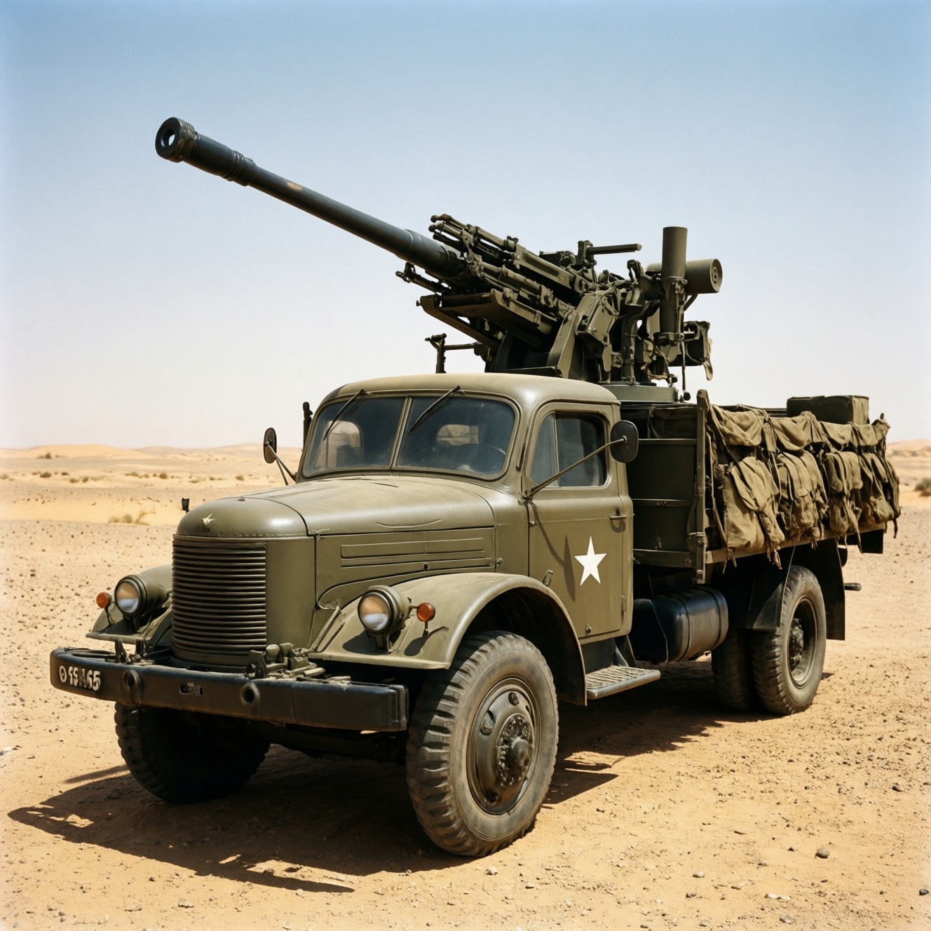 Autocannone da 20/65 на шасси ford, chevrolet 15 Cwt и ford F60: история и характеристики