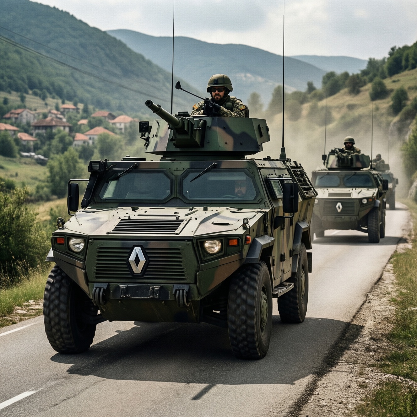 Renault Adr blindato: импровизированный бронетранспортер итальянской армии на Балканах
