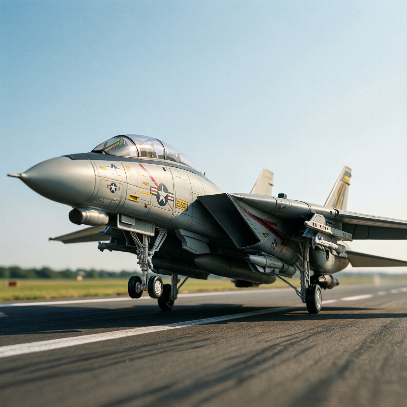Top gun thunder: Xxl skymaster F-14 tomcat с swing-wing и турбинами jetcat P250 pro