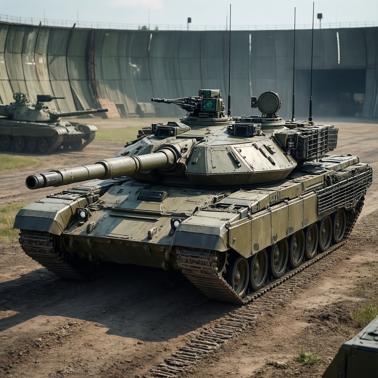 Km70x7z: история проекта и необычные танковые решения эпохи холодной войны