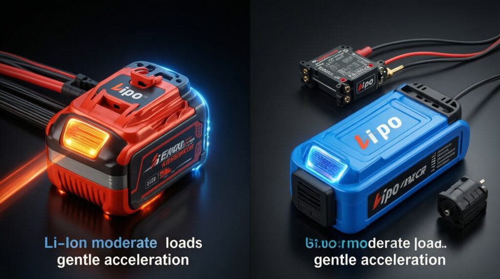Аккумуляторы для RC техники: LiPo vs Li-Ion, безопасность и время катания - иллюстрация